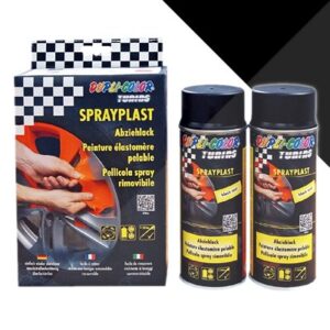 Dupli Color 2x 400ml Sprayplast schwarz matt [Hersteller-Nr. 388033]