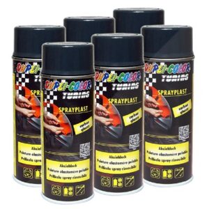 Dupli Color 6x 400ml Sprayplast carbon Seidenglanz [Hersteller-Nr. 388064]