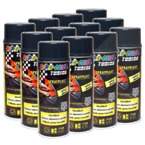 Dupli Color 12x 400ml Sprayplast carbon Seidenglanz [Hersteller-Nr. 388064]