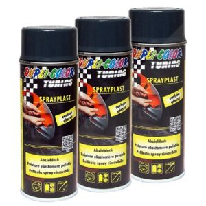 Dupli Color 3x 400ml Sprayplast carbon Seidenglanz [Hersteller-Nr. 388064]