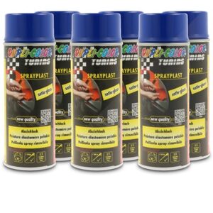 Dupli Color 6x 400ml Sprayplast blau glänzend [Hersteller-Nr. 412752]